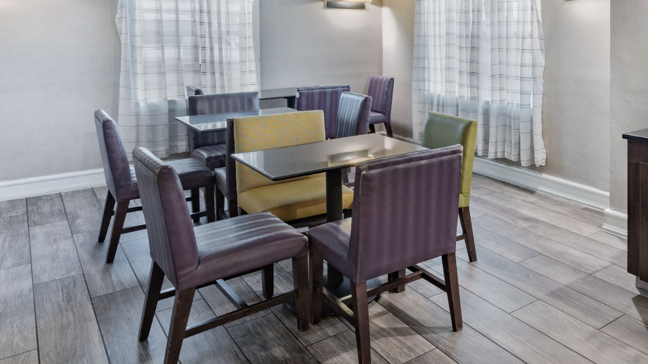 Breakfast area at La Quinta Inn Laredo